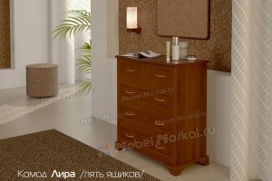 Комод Лира - 5 ящиков Комод Лира - 5 ящиков